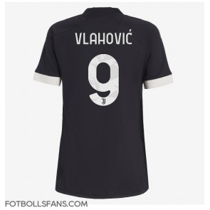 Juventus Dusan Vlahovic #9 Replika Tredje Tröja Damer 2023-24 Kortärmad
